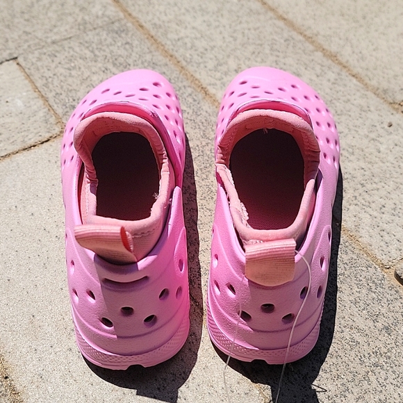 NWOT Hunter Girls Waterproof Clogs with removable insoles in Pink Size US G12 - Picture 2 of 5